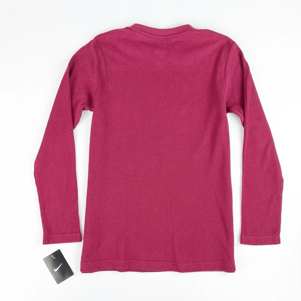 Nike FSU Florida State Seminoles Go Noles Maroon Thermal Shirt Top